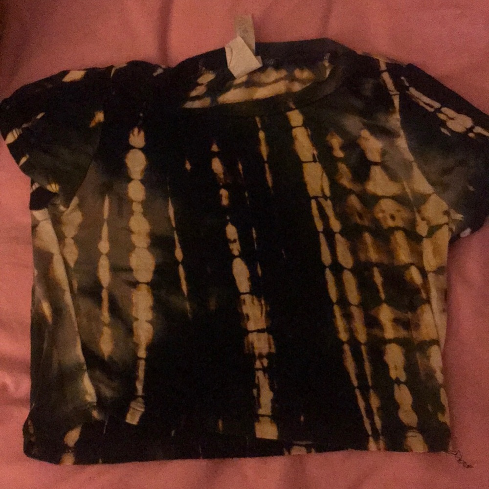 Tye dye crop top